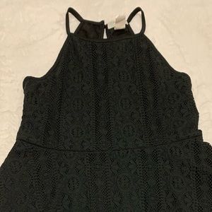 Love, Fire Black Lace Dress